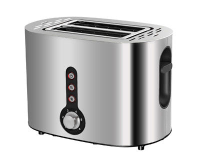 Kleine Küchengeräte erwärmen Funktions-der lange 2 Scheiben-Toaster-bunte Wohnung wieder