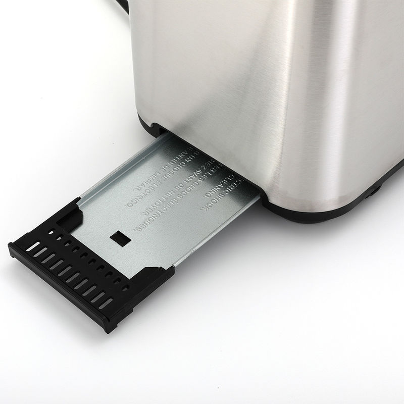 Neues Design Smart Toaster Set Frühstück Set Edelstahl Toaster 2Slice Stornieren/Wiedererhitzen/Entfroren Funktion mit Anzeigelicht