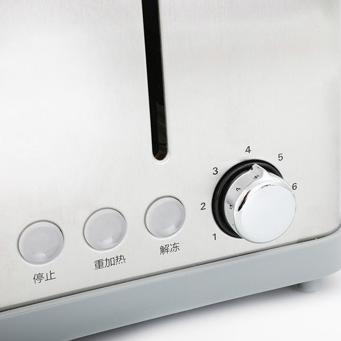 Elektronischer 2 Scheiben-Toaster des heißen Verkaufs-Brot-Sandwich-automatischen Knall-oben Edelstahl-900w