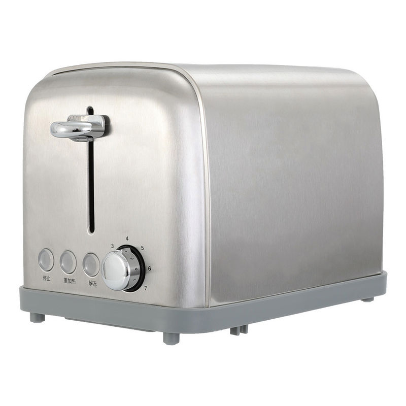 Elektronischer 2 Scheiben-Toaster des heißen Verkaufs-Brot-Sandwich-automatischen Knall-oben Edelstahl-900w
