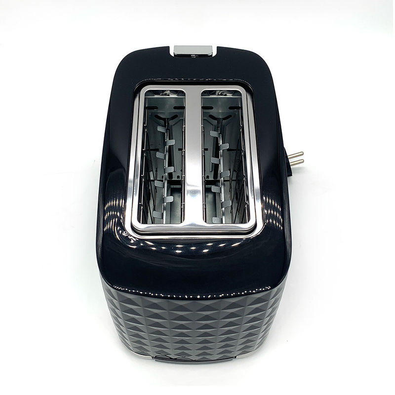 Elektrische abnehmbare Krümmenschüssel 2 Scheiben Kunststoffkontrolle Sandwichmacher Toaster Sandwich Brotöfen Toaster