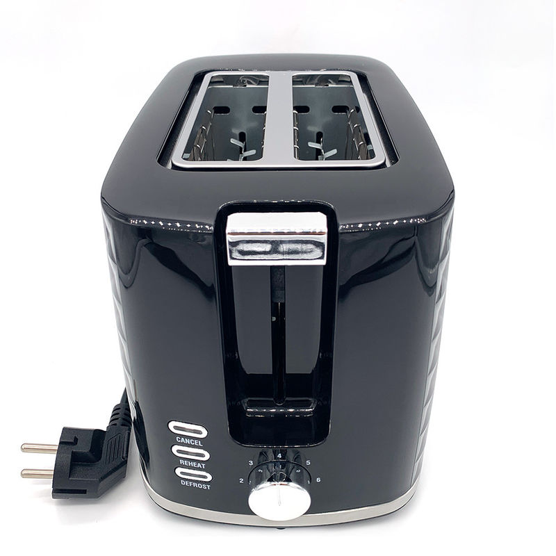 Elektrische abnehmbare Krümmenschüssel 2 Scheiben Kunststoffkontrolle Sandwichmacher Toaster Sandwich Brotöfen Toaster