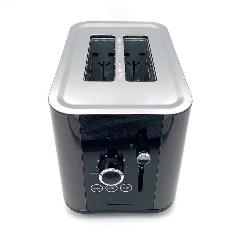 Automatische Pop-Up 2 Scheiben Retro Toaster Smart Electric Mini Toaster Ofen mit Stornierung/Wiedererhitzung/Entfroren Funktion Sandwich Br