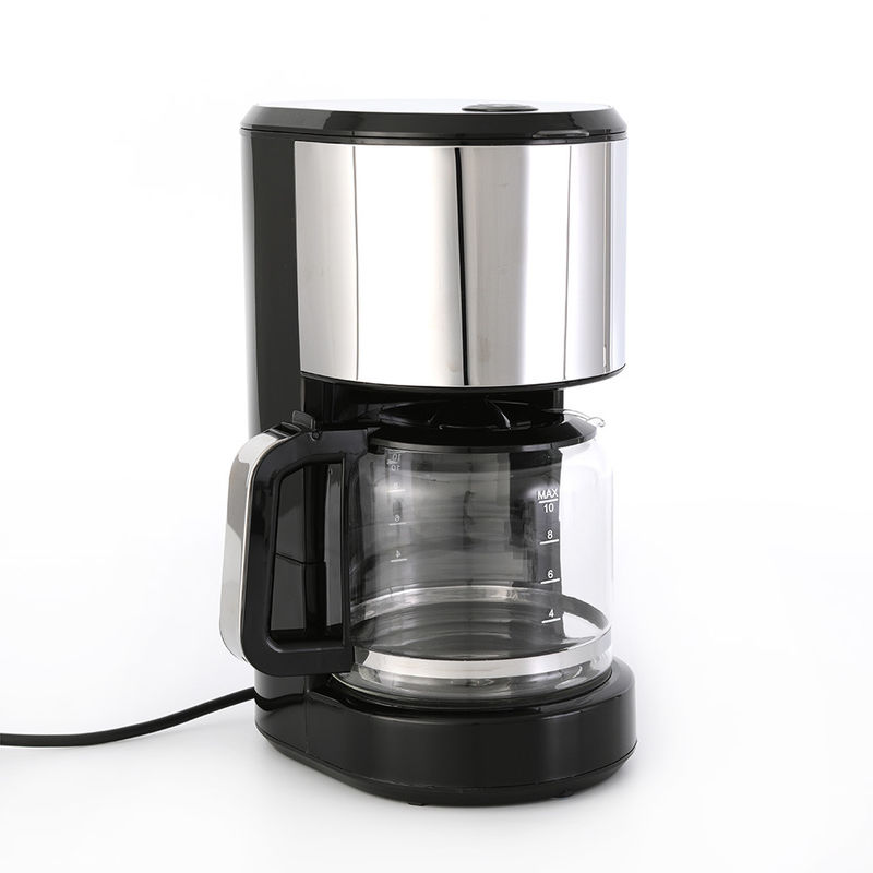 1,25 l 10 Tassen Tropfkaffeemaschine für die Küche 27,6 * 19,5 * 37,8
