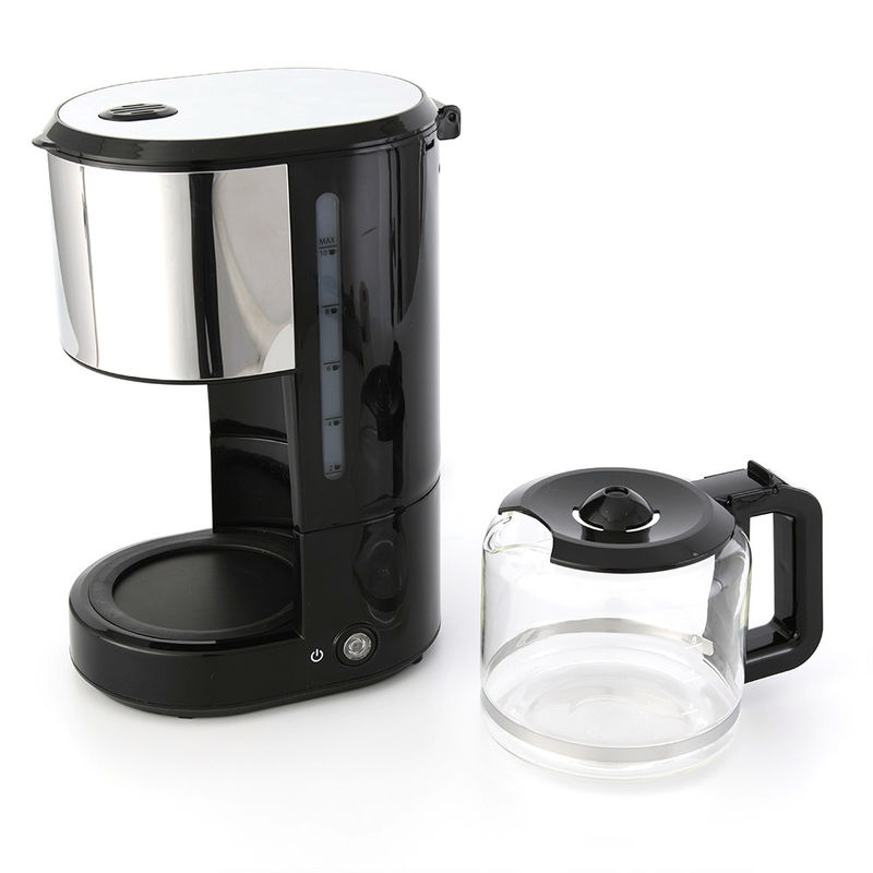 1,25 l 10 Tassen Tropfkaffeemaschine für die Küche 27,6 * 19,5 * 37,8