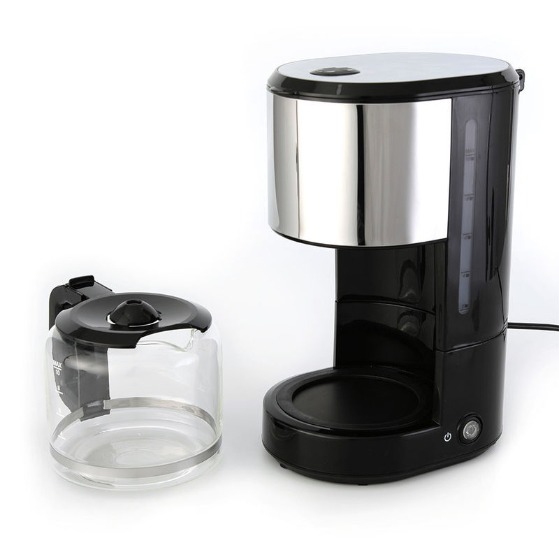 Elektrische Kaffeekanne aus Edelstahl für 10 Tassen