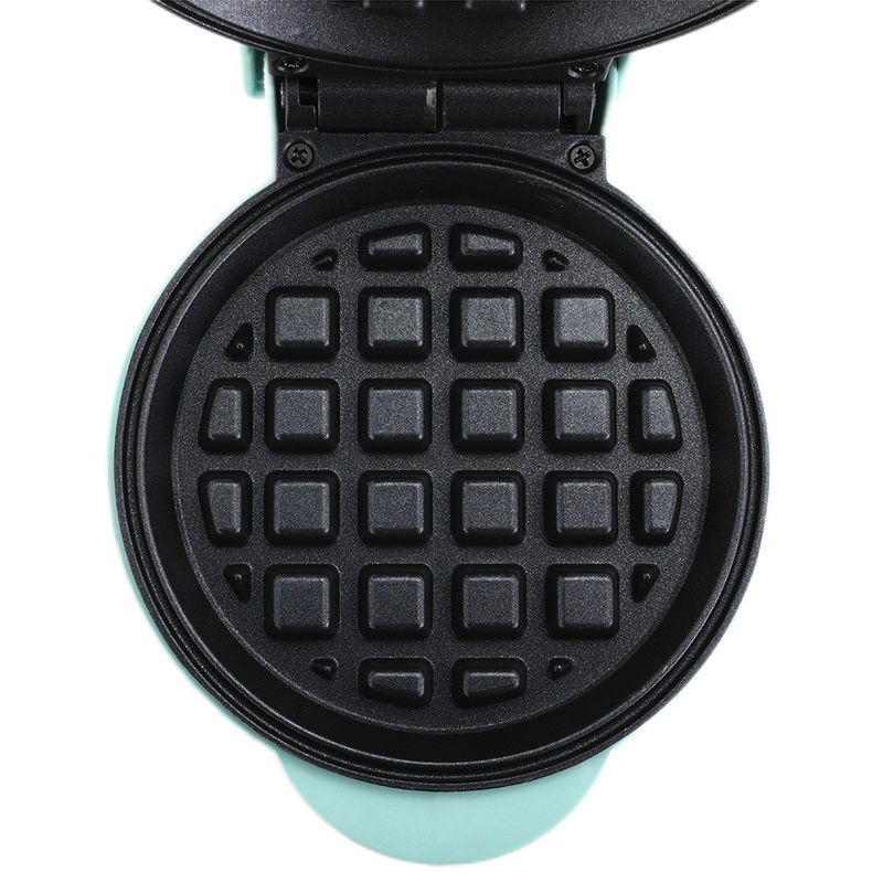 Custom Mini Auto Control Temperatur Nichtklebende Platte Elektrische Eier Waffelmacher Gusseisen