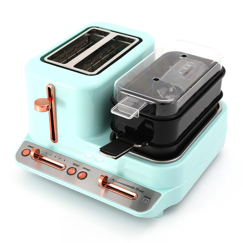 Neues Produkt Frühstücksmaschine Toaster Bratpfanne Kessel 3in1 Frühstücksmaschine