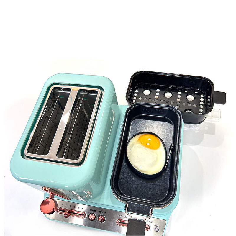 Neues Produkt Frühstücksmaschine Toaster Bratpfanne Kessel 3in1 Frühstücksmaschine