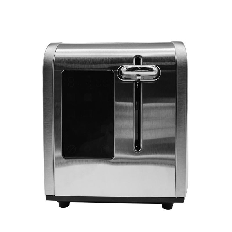 900W Kleiner 2-Scheiben-Toaster Entfroren und rutschfeste Füße für einfaches Frühstück