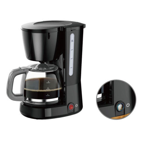 8 Tassen Elektrische Tropfkaffeemaschine mit Warmhaltefunktion und klebstofffreier Beschichtung